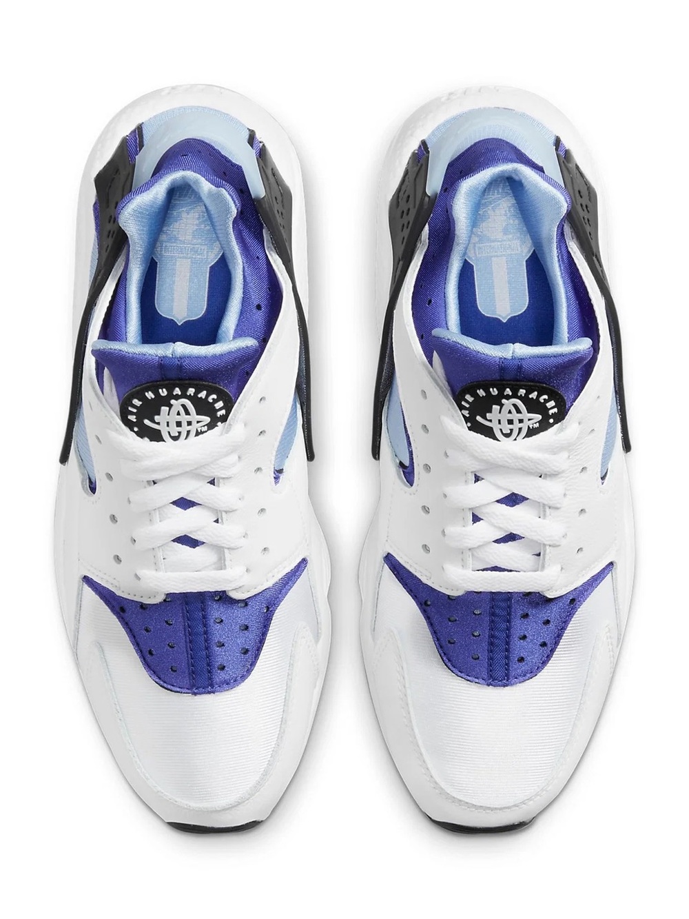 💙🤍🖤 WMNS NIKE AIR HUARACHE ALUMINUM Size 5.5 DS NEW IN BOX 💙🤍🖤